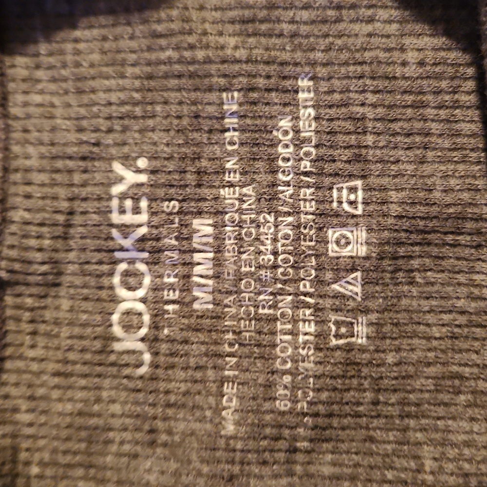 Jockey women's lightweight thermal Gray size medium - Picture 4 of 7
